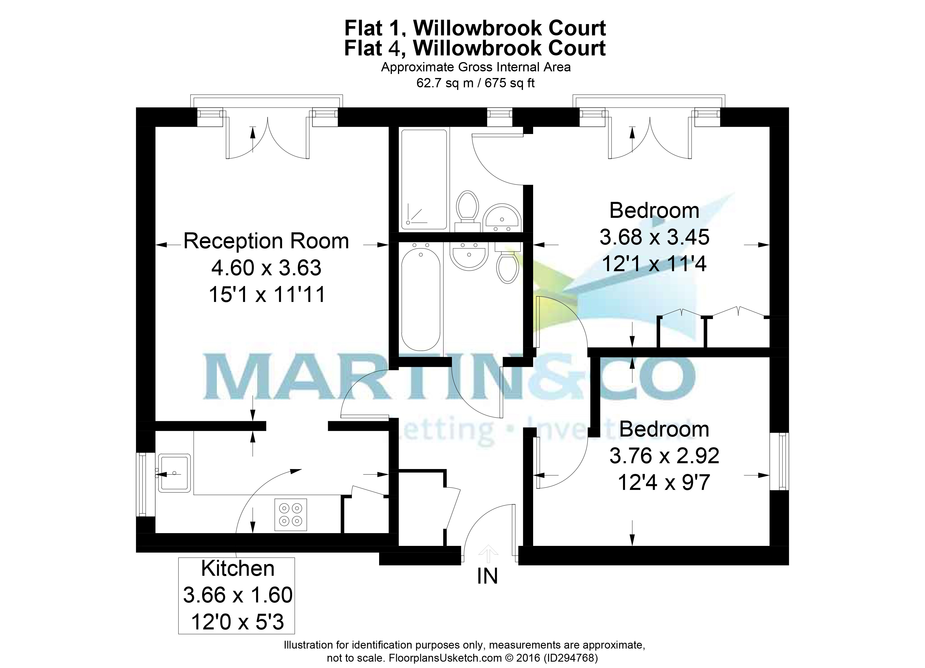 2WCT Floor Plan