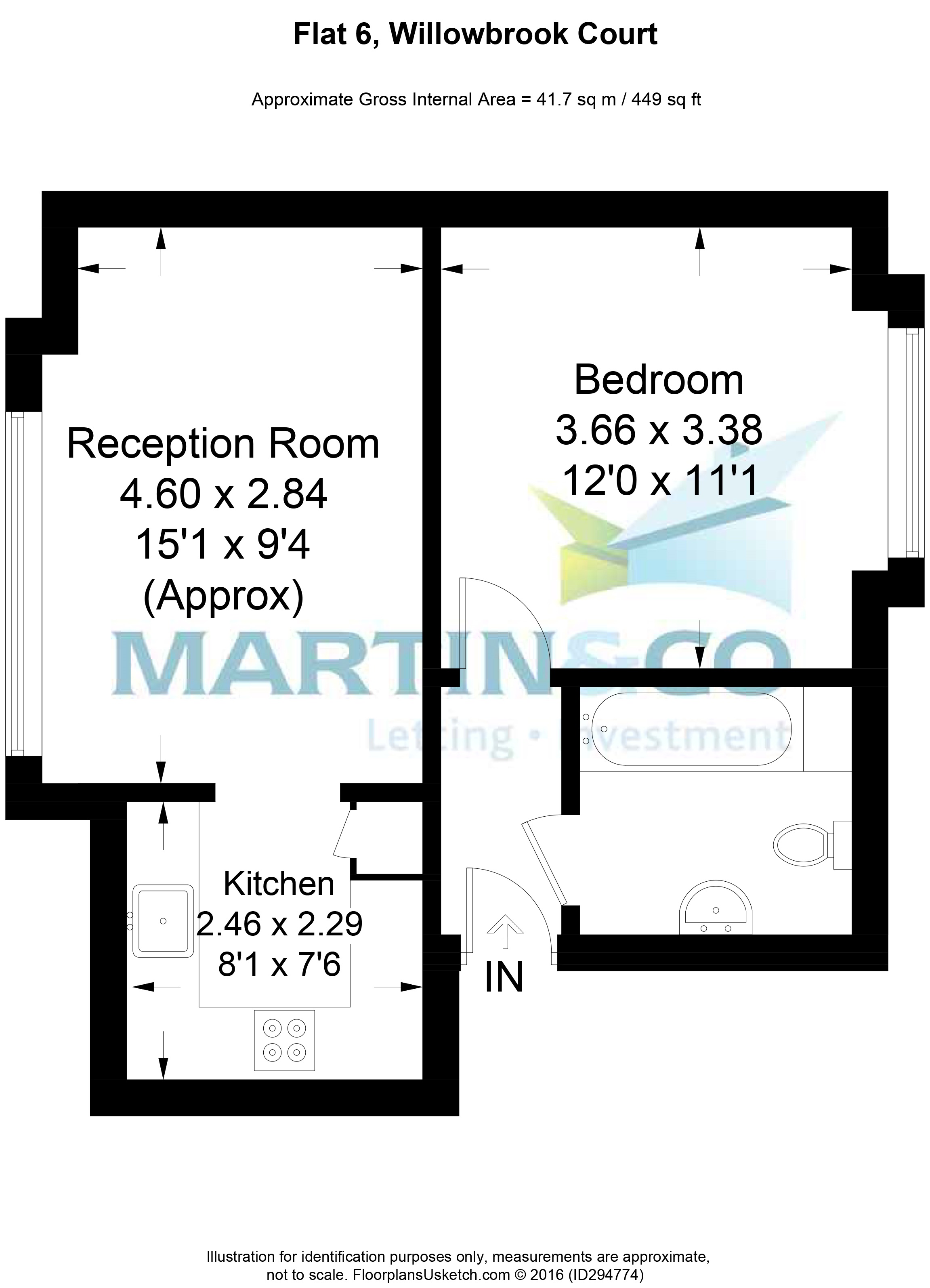 2WCT Floor Plan