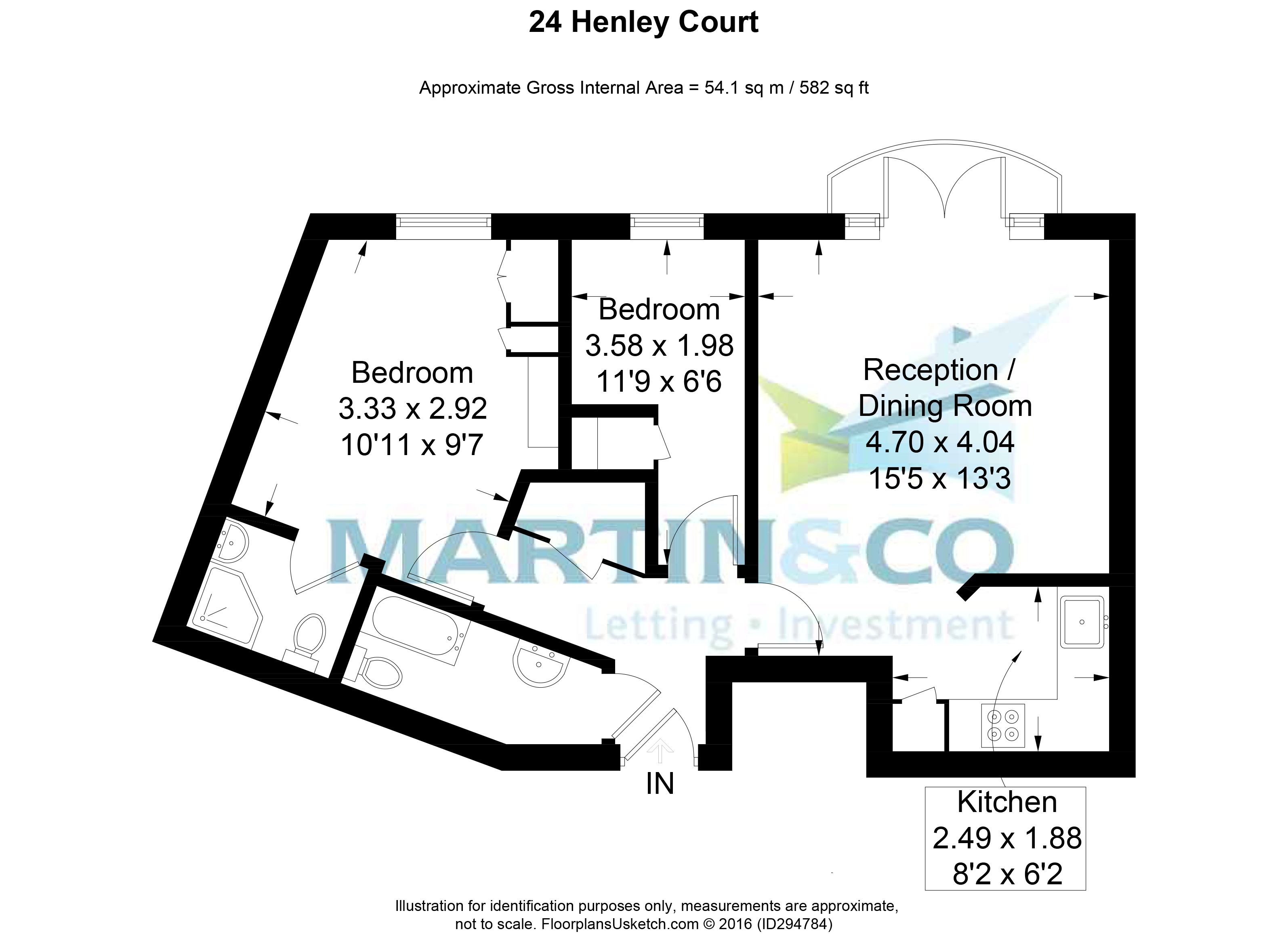 Henley Court Floor plan 24