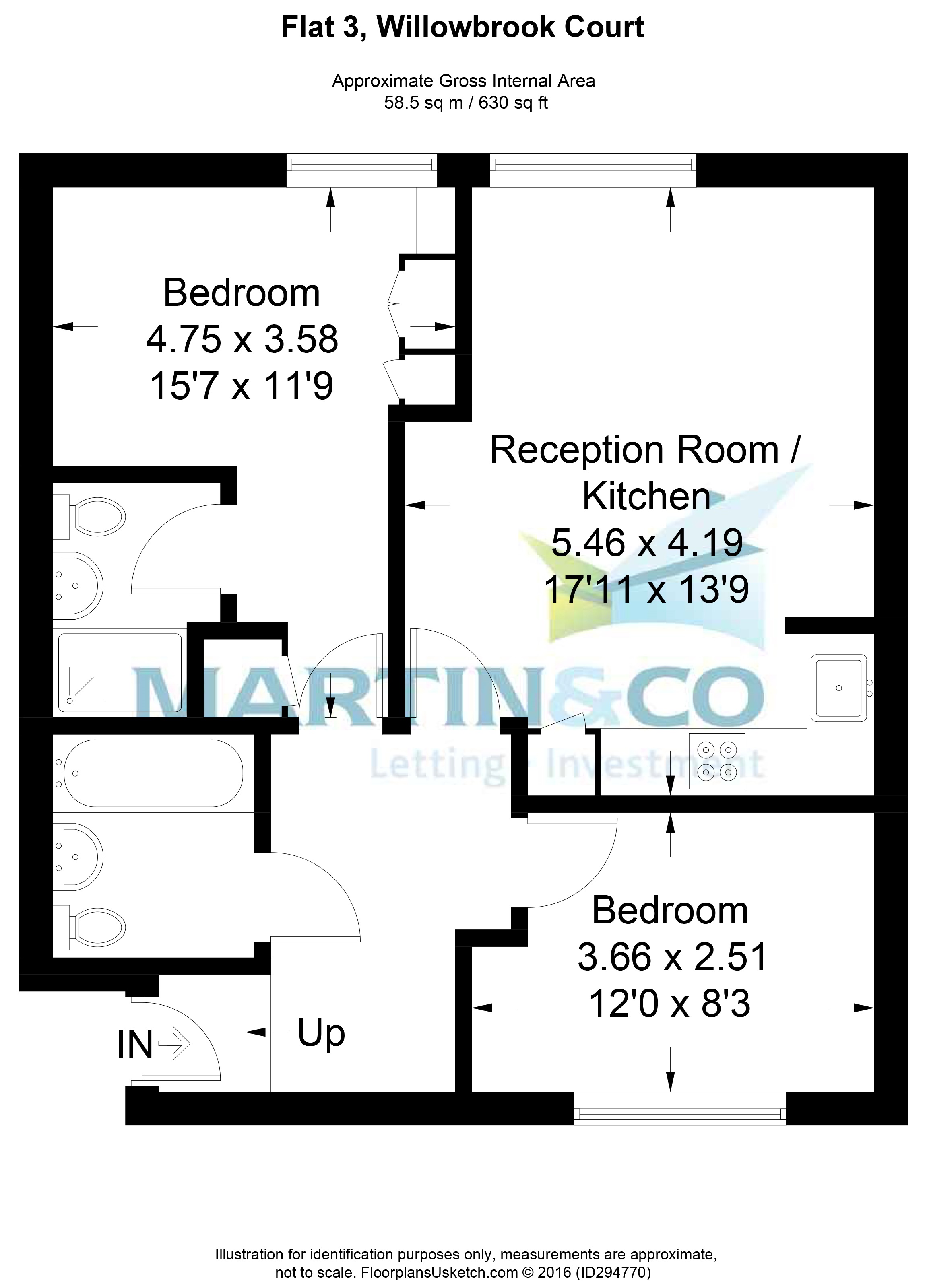 2WCT Floor Plan